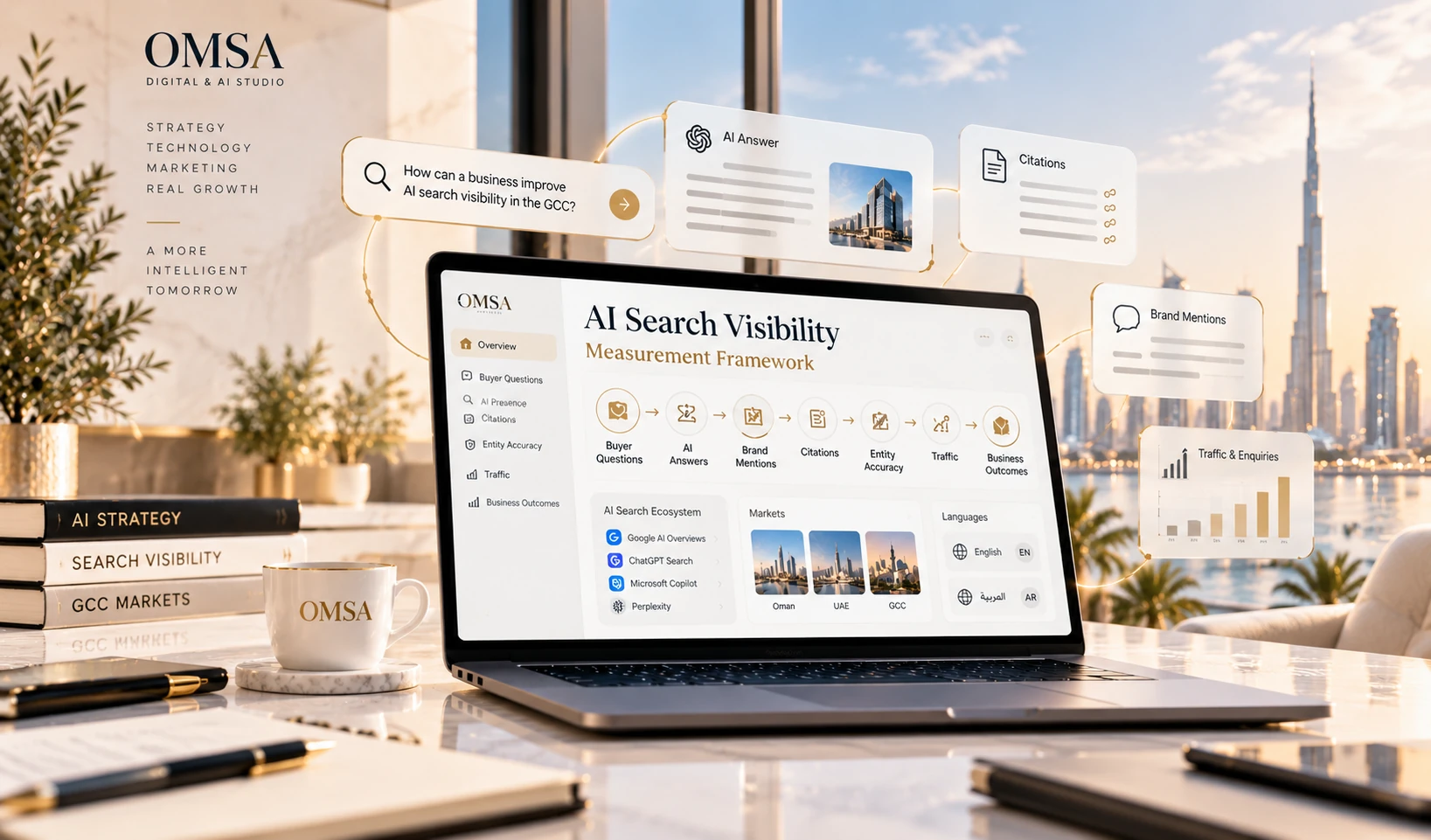 How to Measure AI Search Visibility: A Practical Framework for GCC Businesses