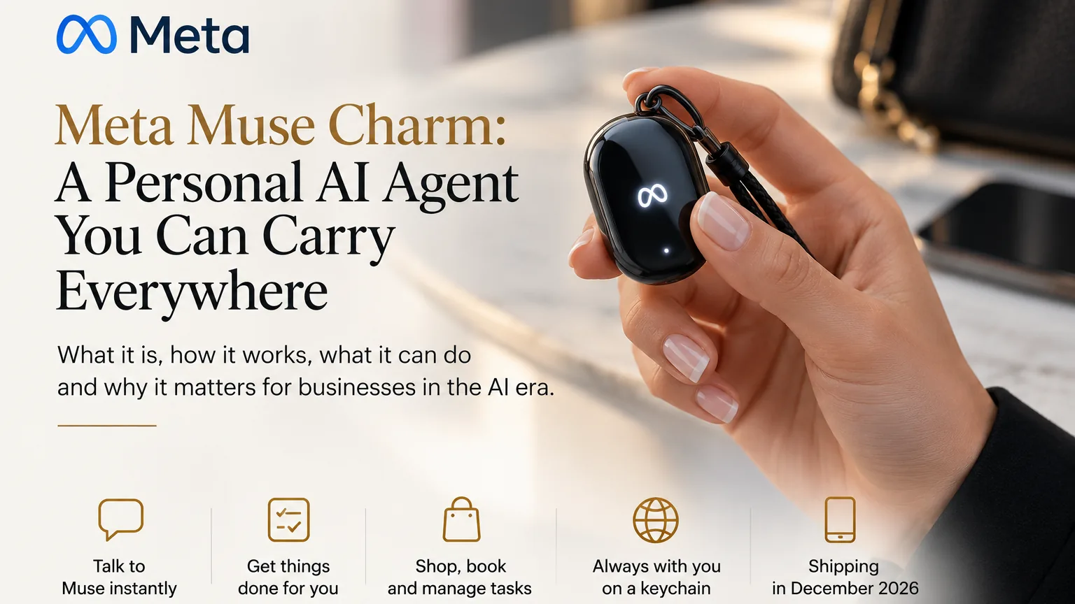 Meta Muse Charm and the Next Shift in Search: When AI Agents Choose Businesses for You