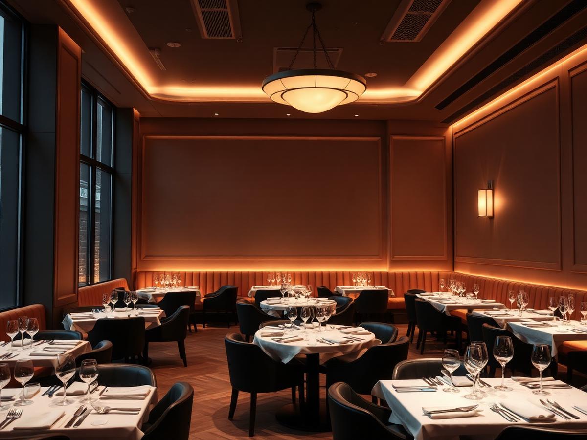 Fine-dining restaurant — new digital home